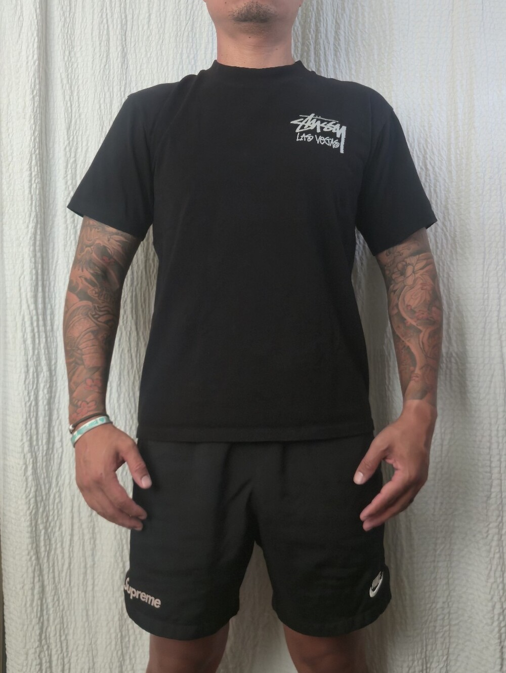 Stussy 'Las Vegas' *CUSTOM* Shirt Medium - Picture 2 of 10